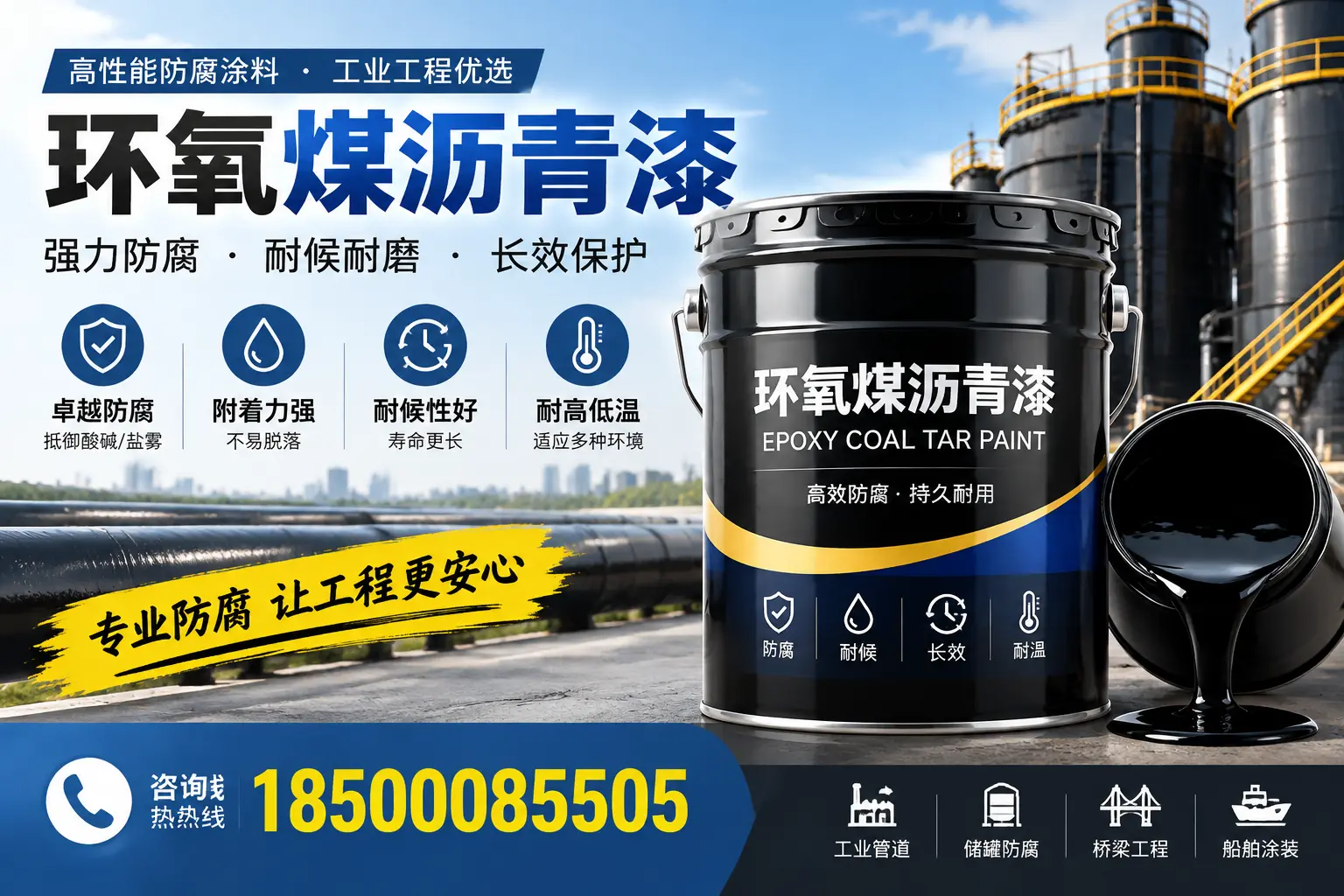 环氧煤沥青漆的施工方法与注意事项，确保在和田顺利完成